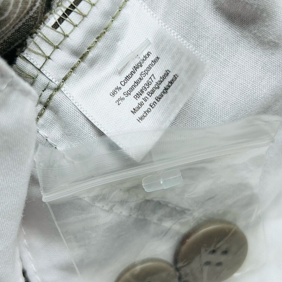 St Johns Bay Striped Paperbag shorts - Picture 9 of 13